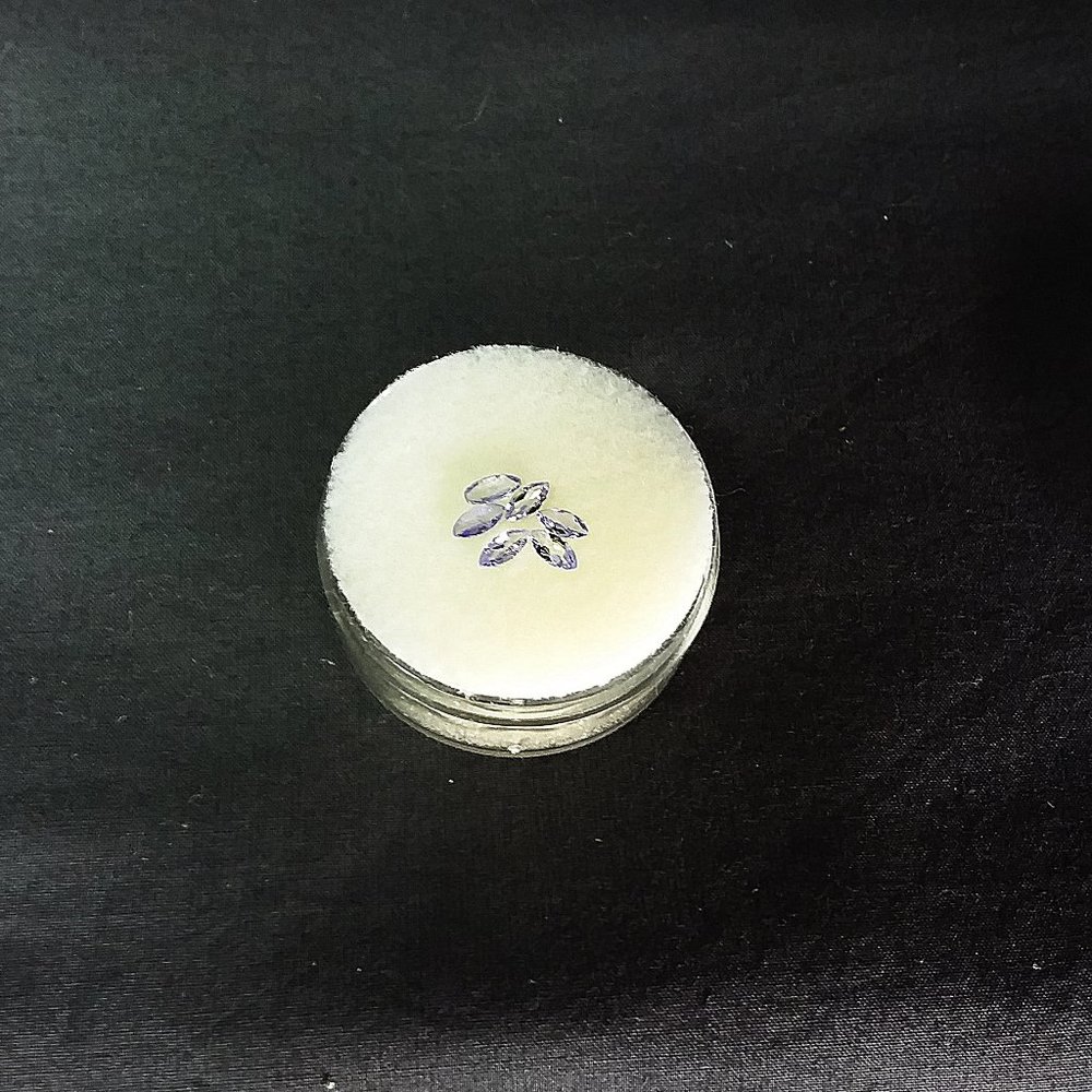 6 Small Loose Natural Lavender Sapphires